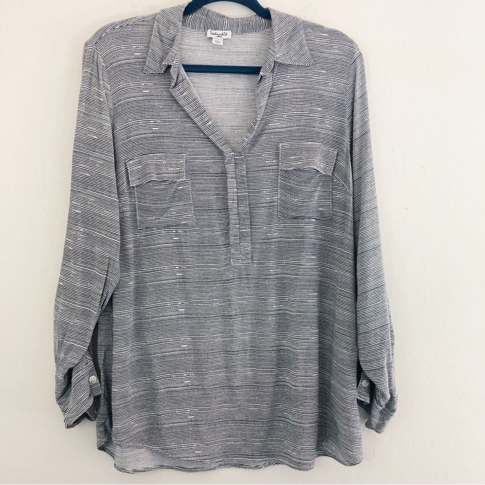 Splendid Long Sleeve Blouse size Large